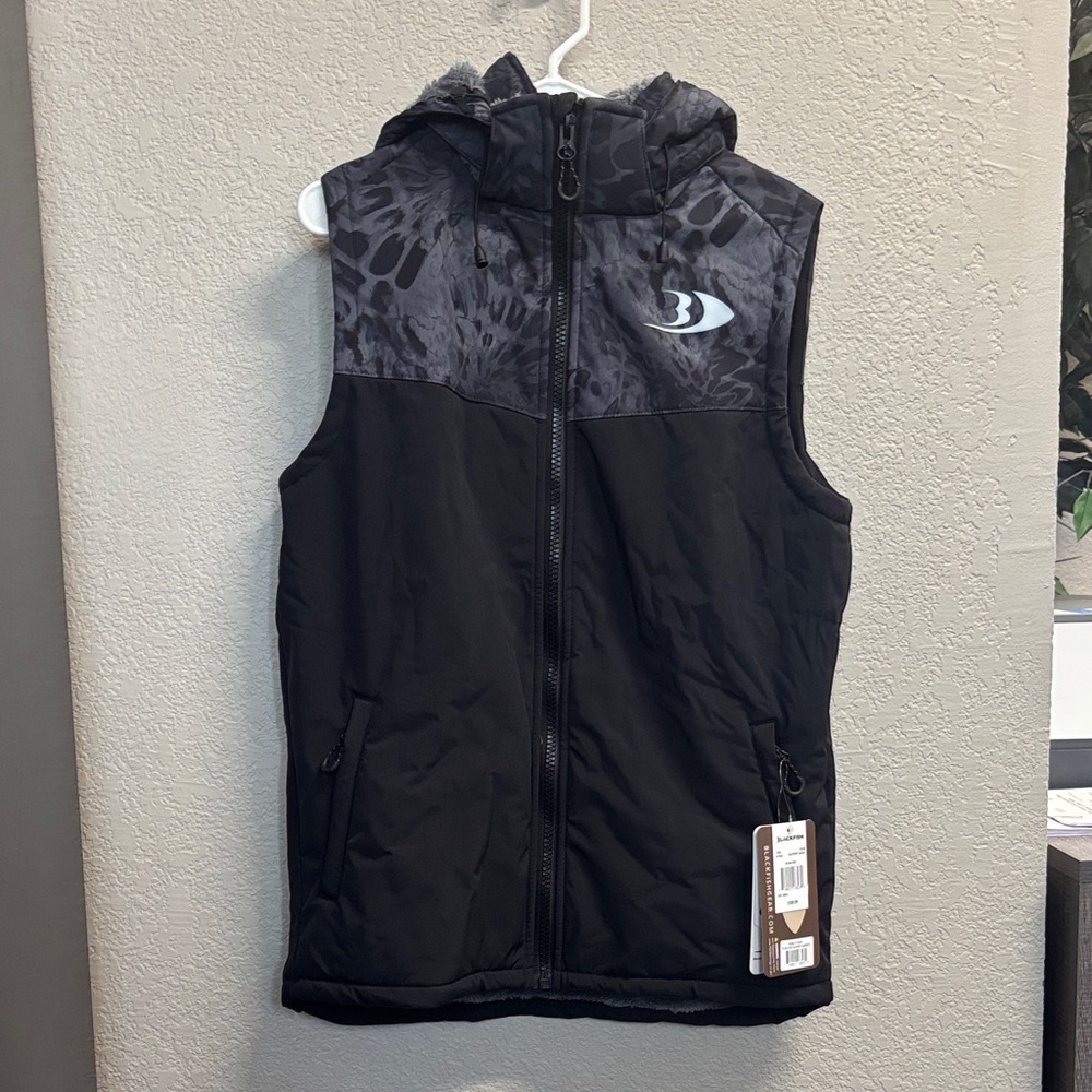 Men's Blackfish Gale Vest (Black/Gray) - Size S